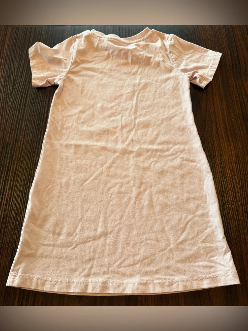 Converse Toddler Girls Pink Chuck Taylor All Star Logo T-Shirt Dress Size 4T